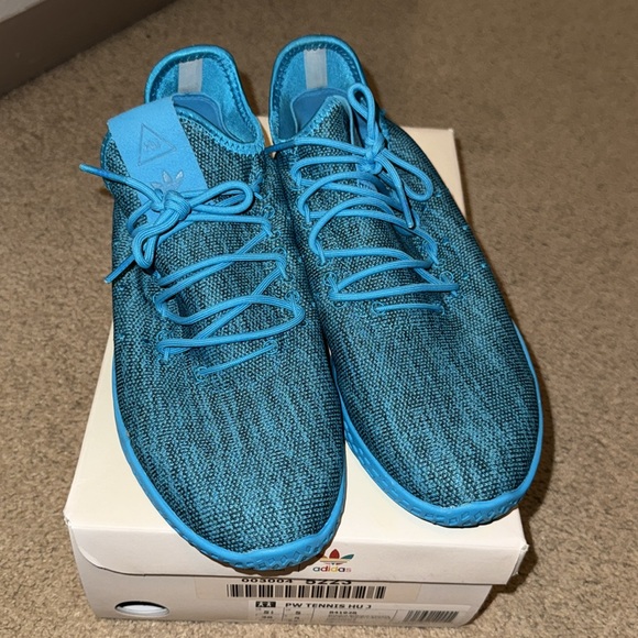 Adidas X PW Tennis Hu “Dip Dyed” Unisex Tennis Shoes Size 5 1/2 - Picture 2 of 7